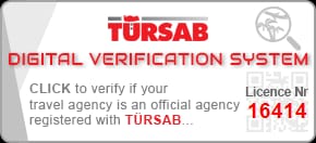 TÜRSAB Lisanslı A Grubu Seyahat Acentesi